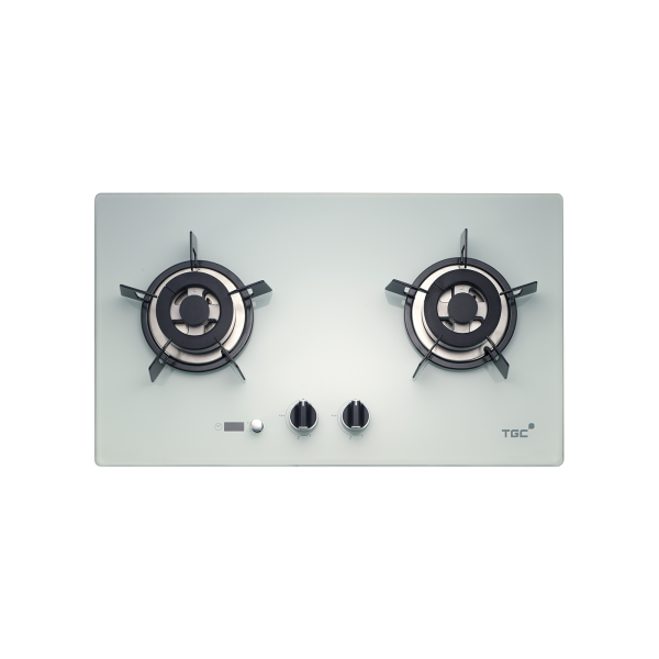 TGC TRTB62ST-G 白色嵌入式平面爐：5.0kW強勁火力、密封爐頭、易潔強化玻璃